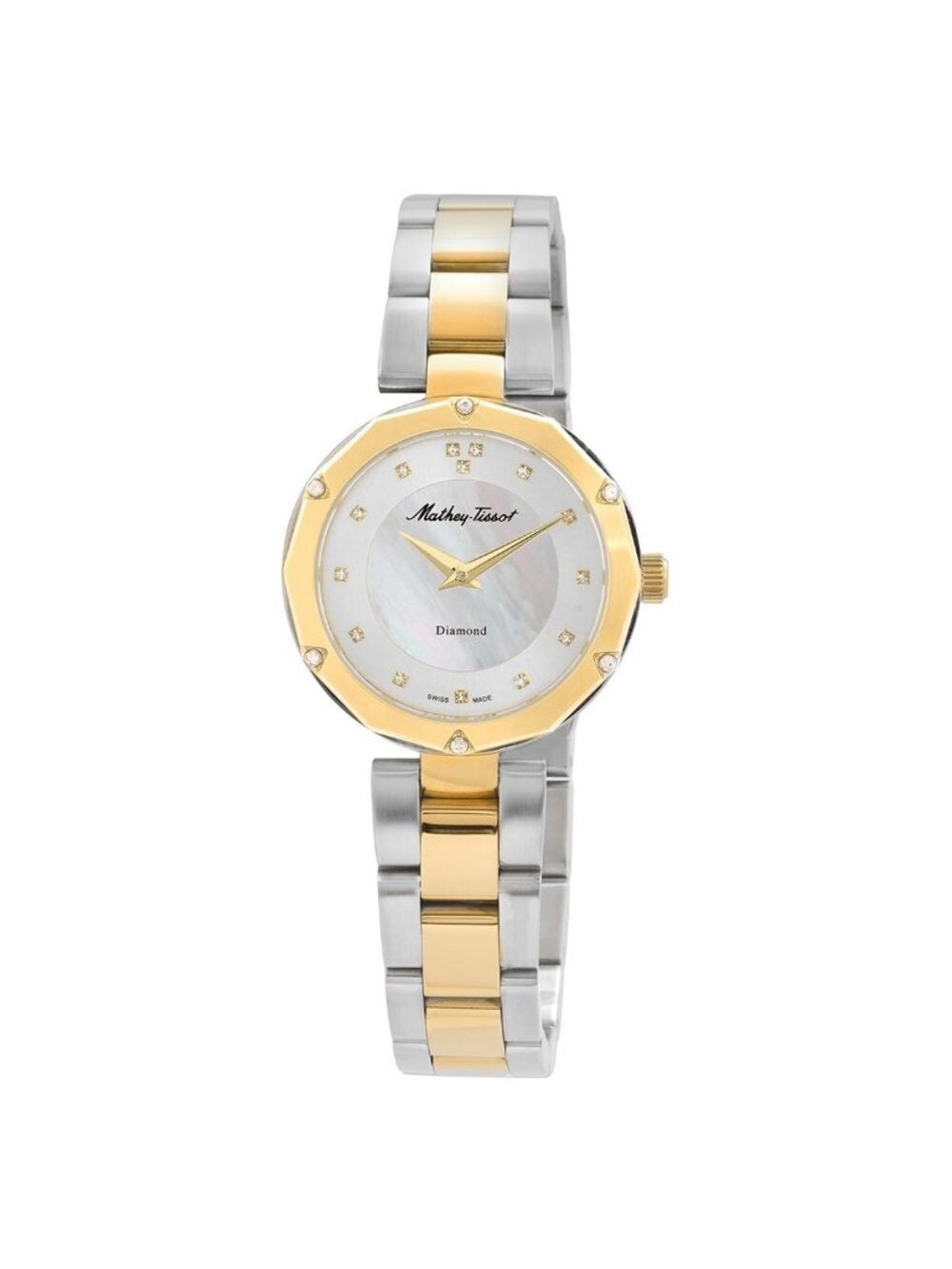 NWT Mathey-Tissot Molly Quartz Diamond Ladies Watch